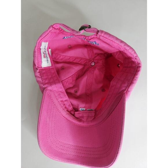 Vineyard vines Women\'s Slideback Hat Pink Adjustable Embroidered Logo Preppy main image 4